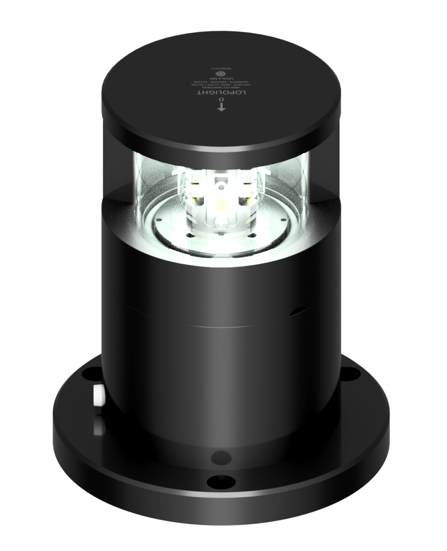 6nm 225° White, Masthd, Dbl, blk, Ex 1&2 ice-class